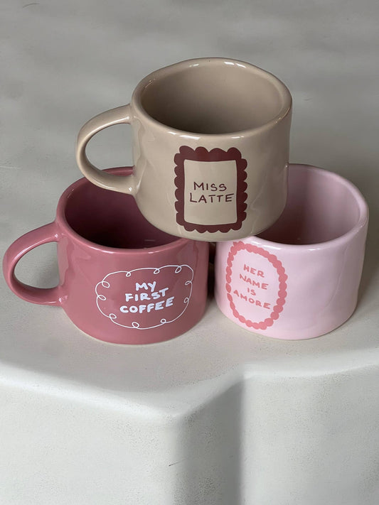 Tasse Sisi, Mademoiselle Latte