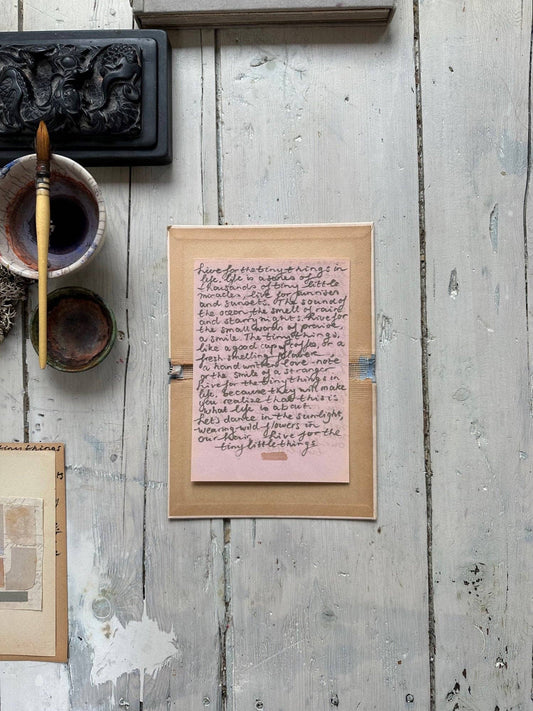 Tiny Little Things: DIN A5