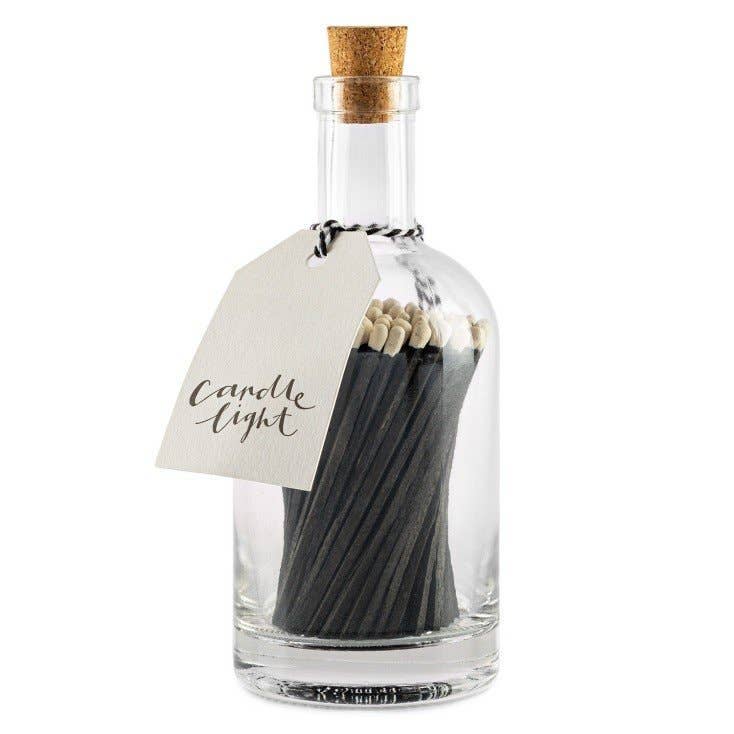 Bouteille en verre - Allumettes de sécurité