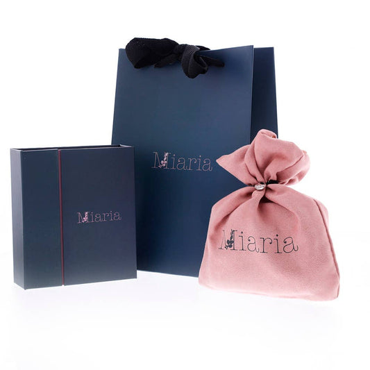 Collier Maman Acier: Rose