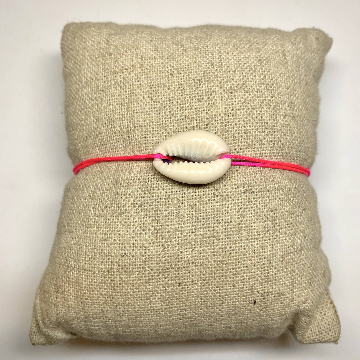 Bracelet Coquillage: Jaune fluo / Femme
