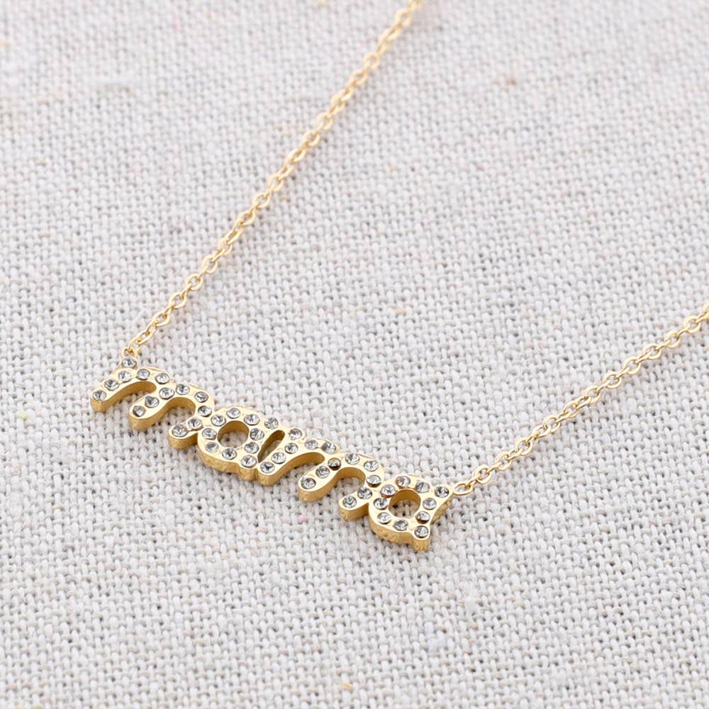 Collier en acier Mama Cristales: Multicolore