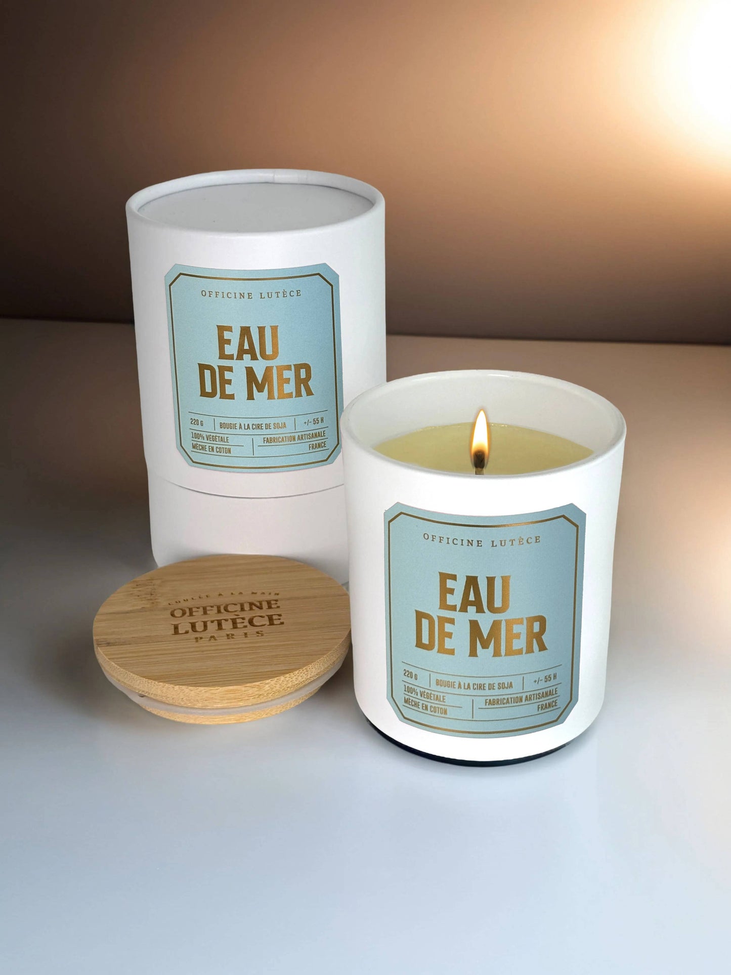 Eau de Mer - Bougie parfumée