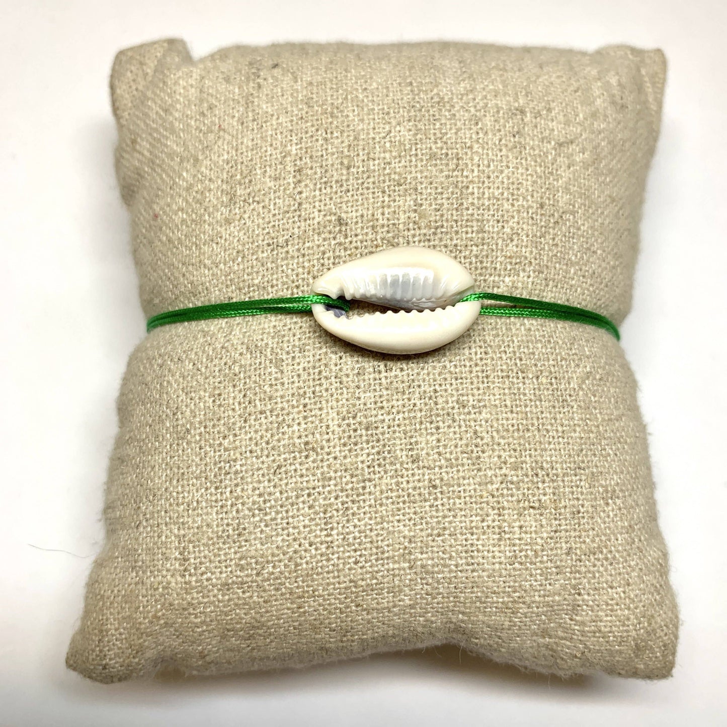 Bracelet Coquillage: Jaune fluo / Femme