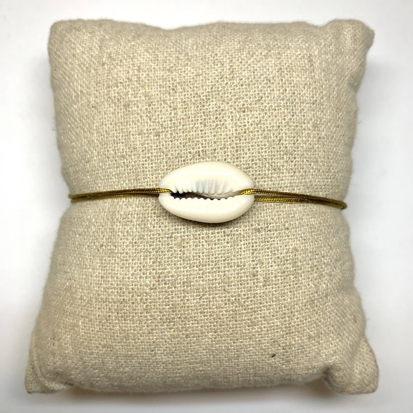 Bracelet Coquillage: Jaune fluo / Femme