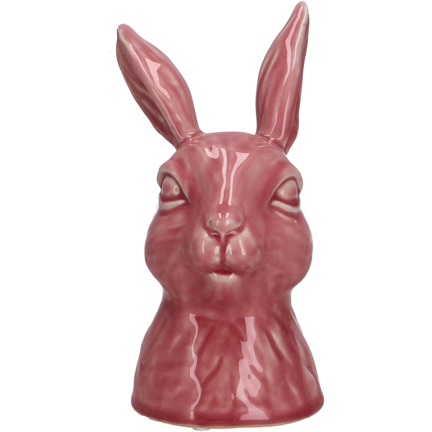 Tête de lapin en céramique Aimar, L13,5cm, l12cm, H21cm, Pi