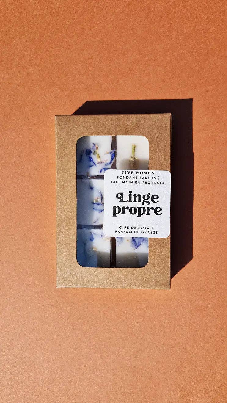 Fondants de cire parfumée Linge propre