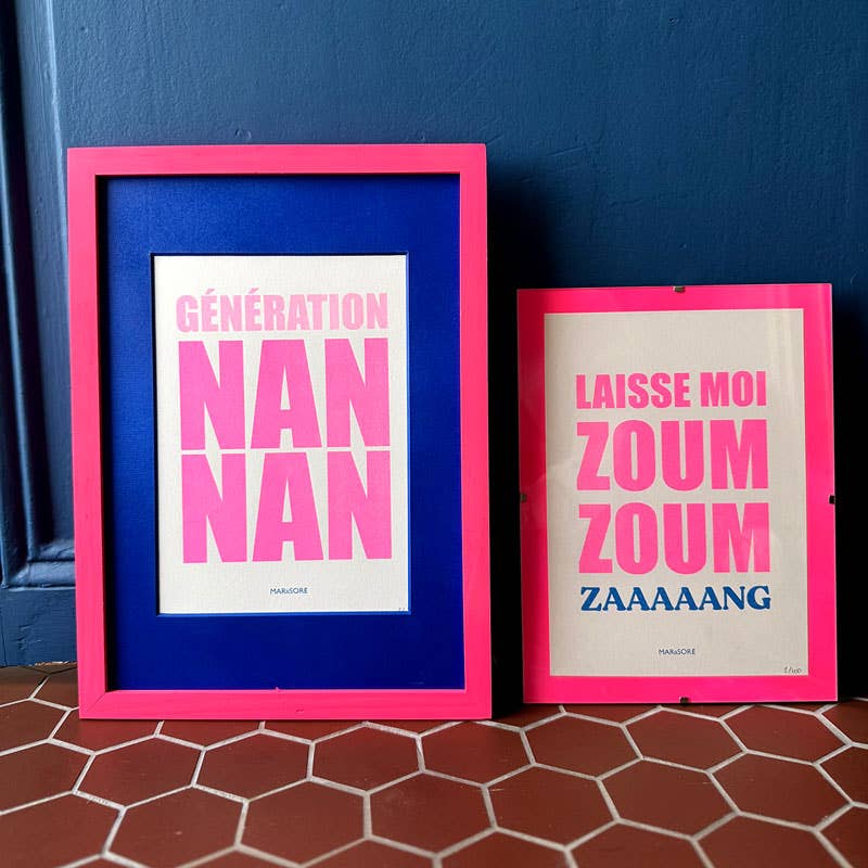 Risographie ZOUM ZOUM ZANG