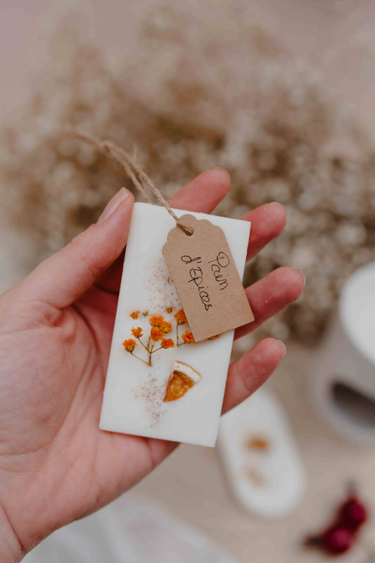 "Pain d'Epices " Tablette de cire parfumée 10h