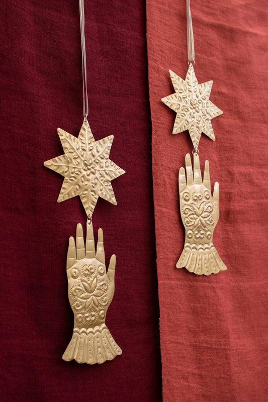 Mains dorées sacrées - Milagros mexicains - Ex-votos