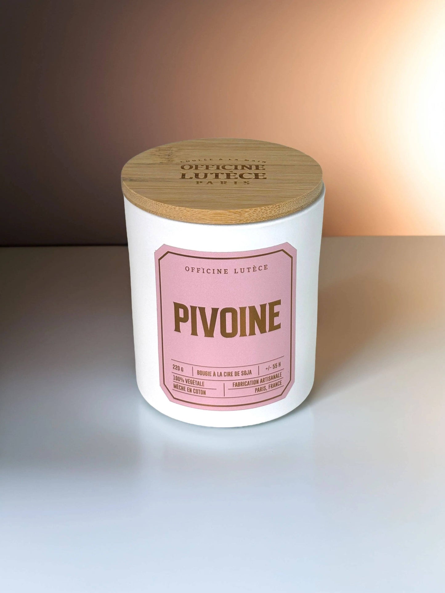 Pivoine - Bougie parfumée