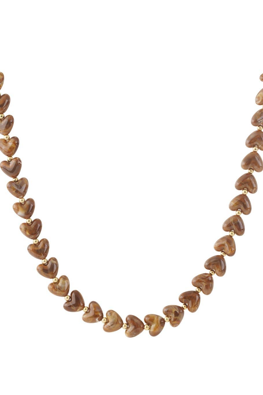 Collier Acrylique Cœur