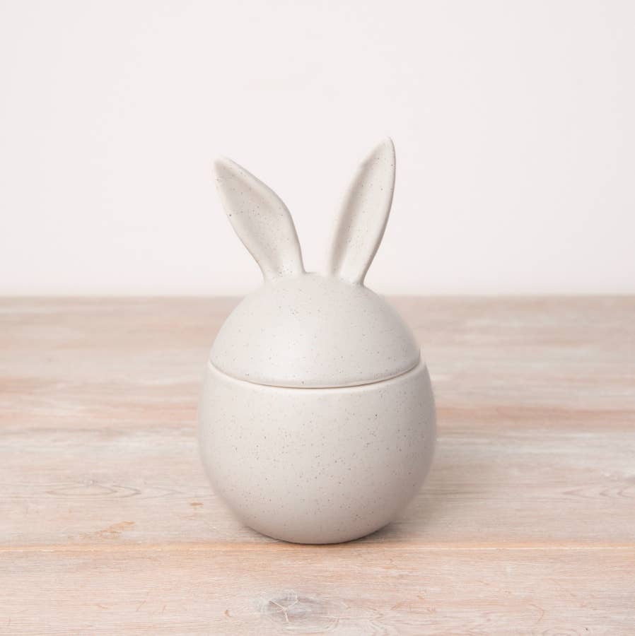 Pots en forme de lapin moucheté, 18 cm