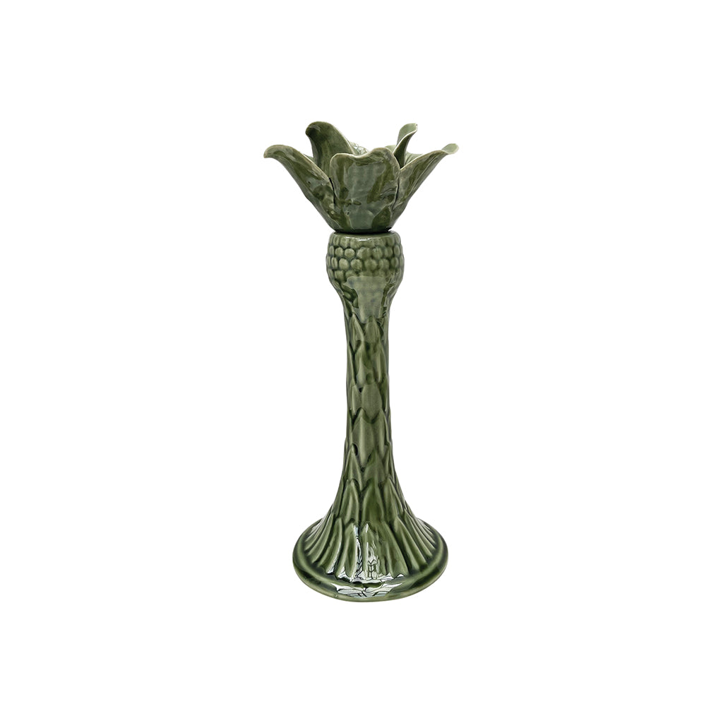 Bougeoir palmier mm vert