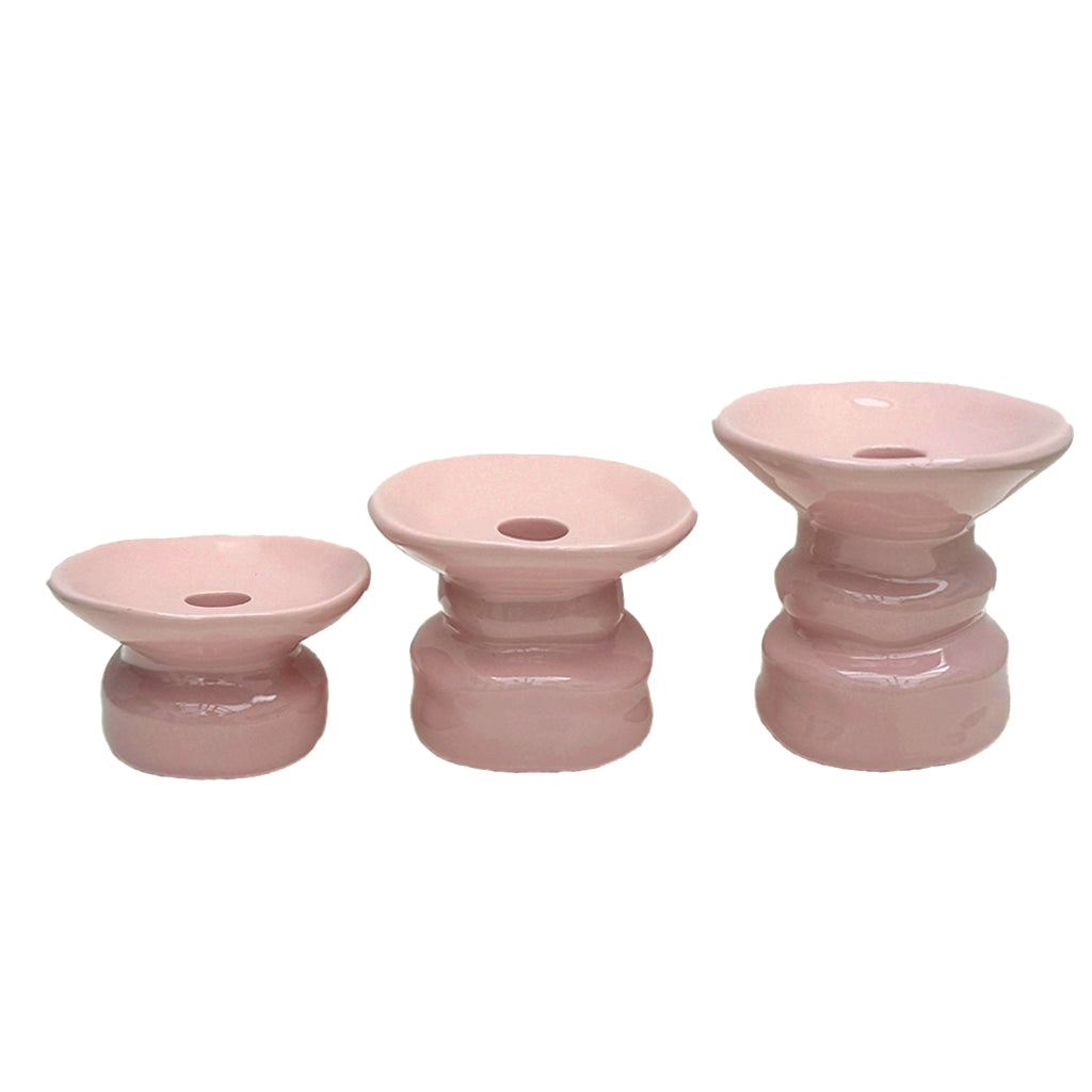 Bougeoir Padre rose assortie
