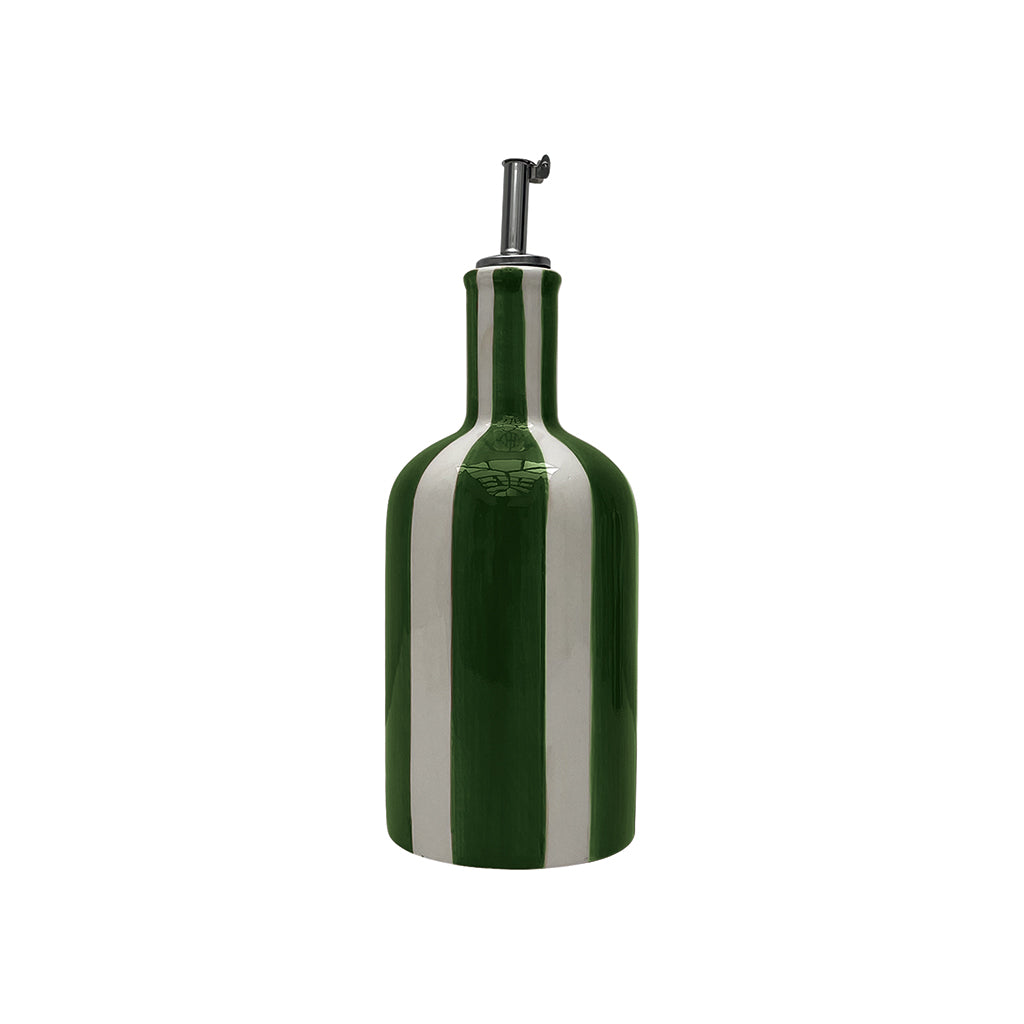 Huilier rayure vert