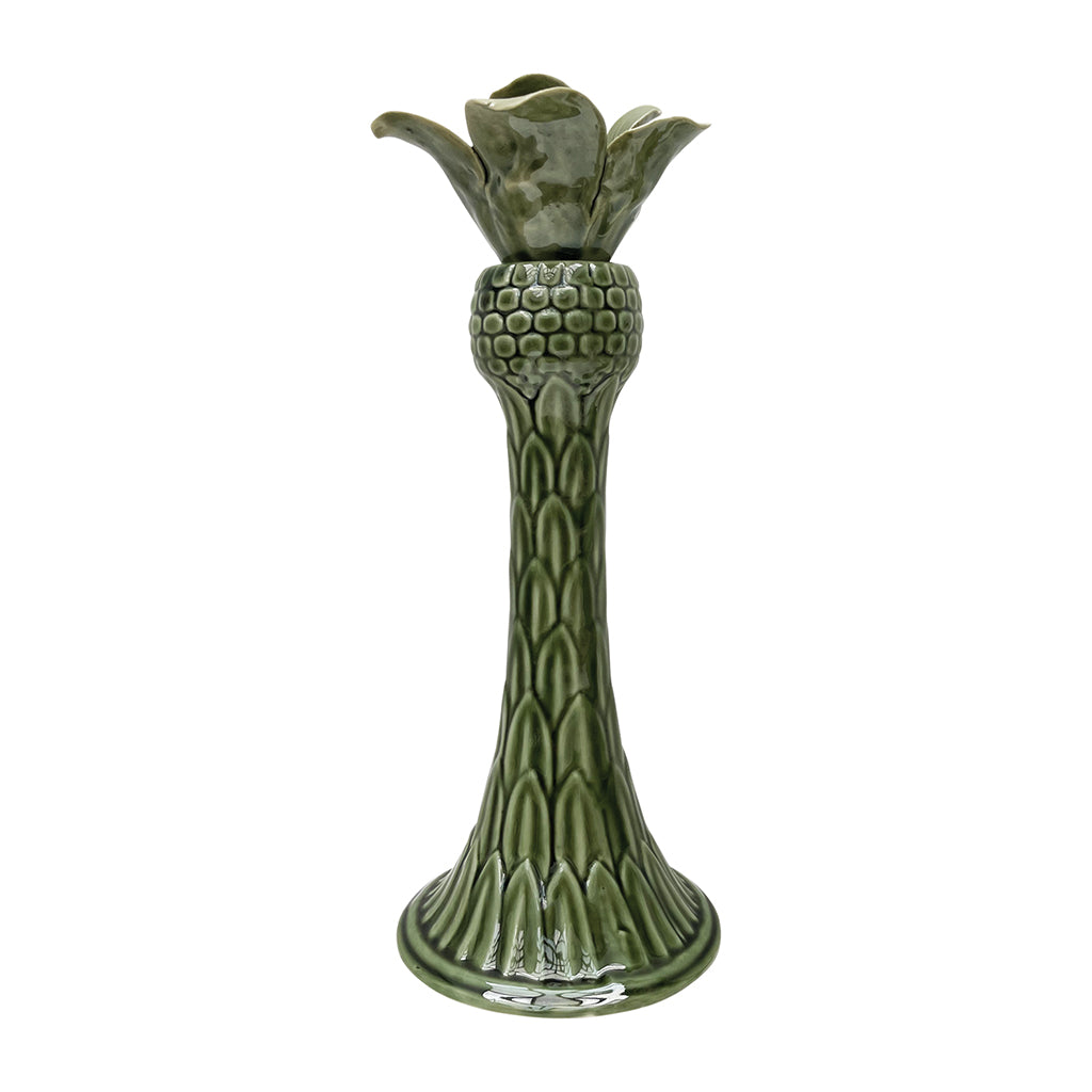 Bougeoir palmier GM vert