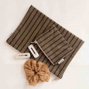 POCHETTES LILI RAYURE TENNIS OLIVE
