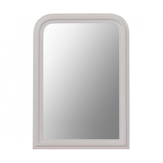 MIROIR ANTIQUE BLANC
