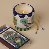 Bougie paddywax Paon