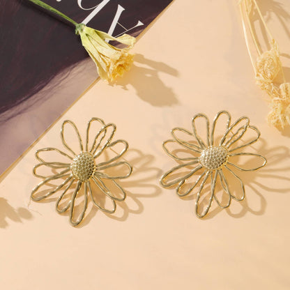 Boucles d'oreilles pendantes - Louisa: Gold / Tu [1]