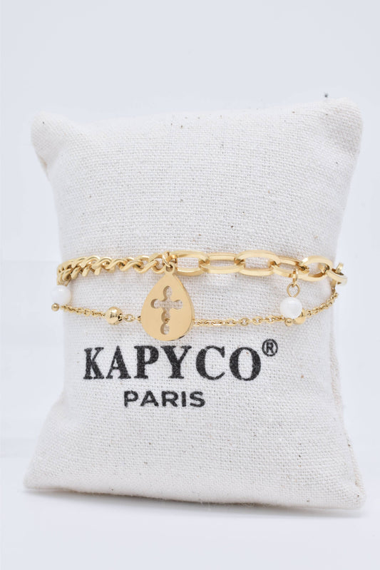 BRACELET - BR110017: Doré