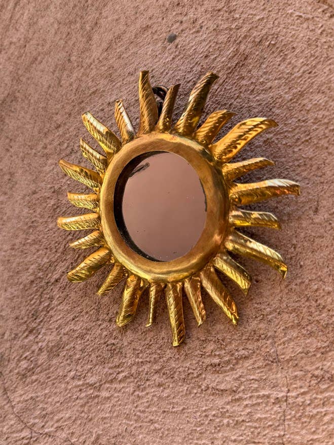 Miroir SUN taille S, Bronze