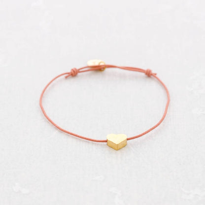 Bracelet en acier avec cœur: Vert
