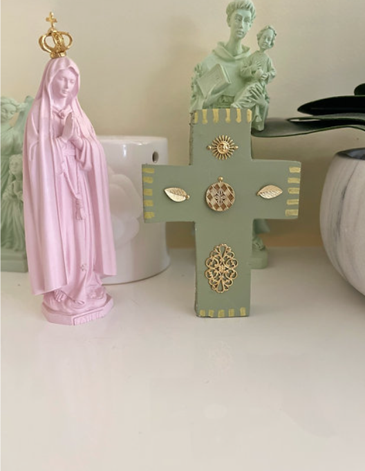 CROIX DECORATIVE: Kaki
