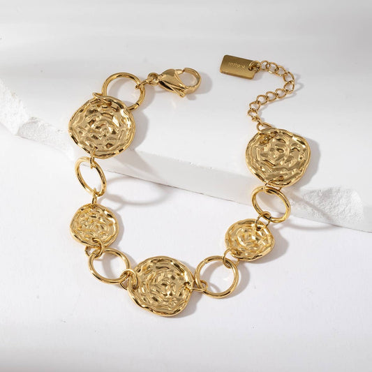 Bracelet chaîne simple  - Bianca: Gold / Tu [1]