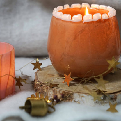 Guirlande décorative étoiles en laiton, 185 cm