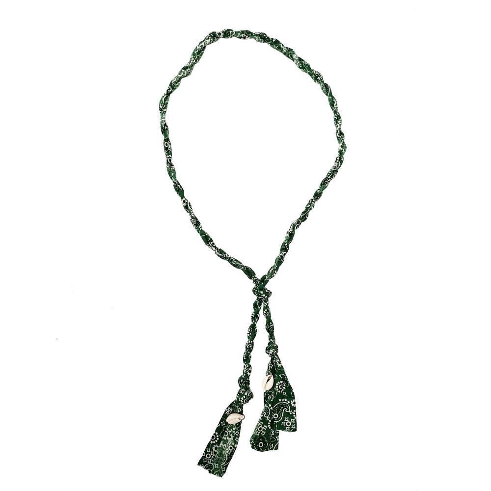 Collier Bandana Jozemiek: Olive