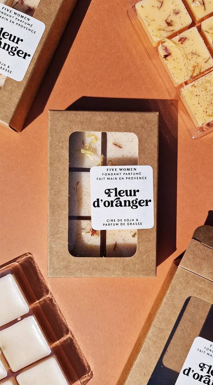 Fondants de cire parfumée Fleur d'oranger