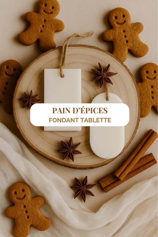 "Pain d'Epices " Tablette de cire parfumée 10h