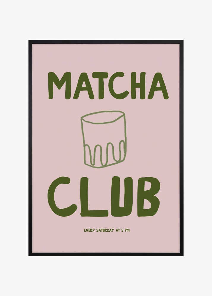 Rassemblement de Matcha: No Frame / 40x50
