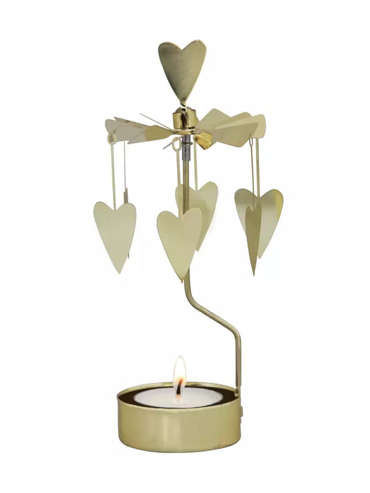 Bougie carrousel Coeurs