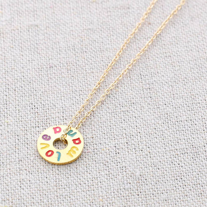 Collier en acier pendentif Love Mama: Combiné 1