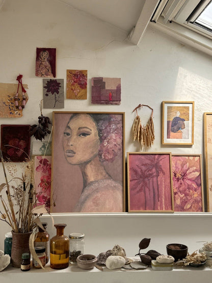 Evening Glow: 30 cm x 40 cm