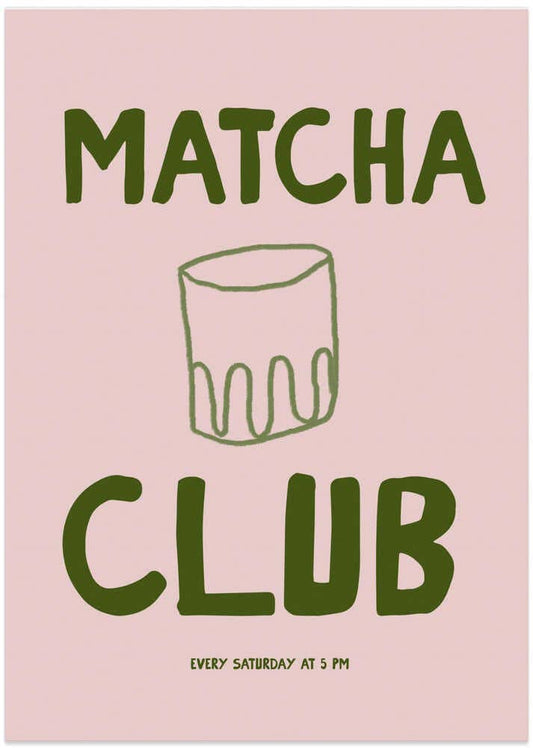 Rassemblement de Matcha: No Frame / 40x50