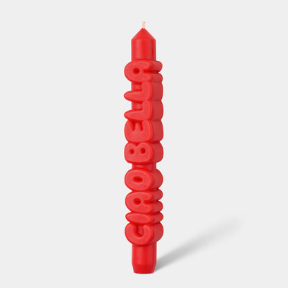 Bougie conique CIAO BELLA - Fait main - Bougies coniques 3D: Lilas
