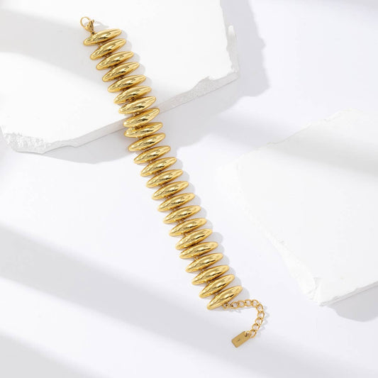 Bracelet - Joëlle: Gold / Tu [1]