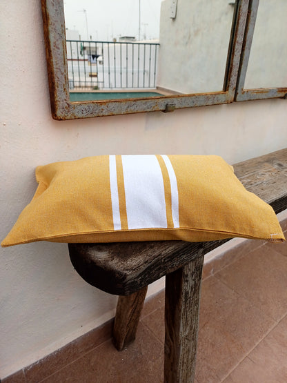 Coussin de plage gonflable Auténtica Curry 100% coton