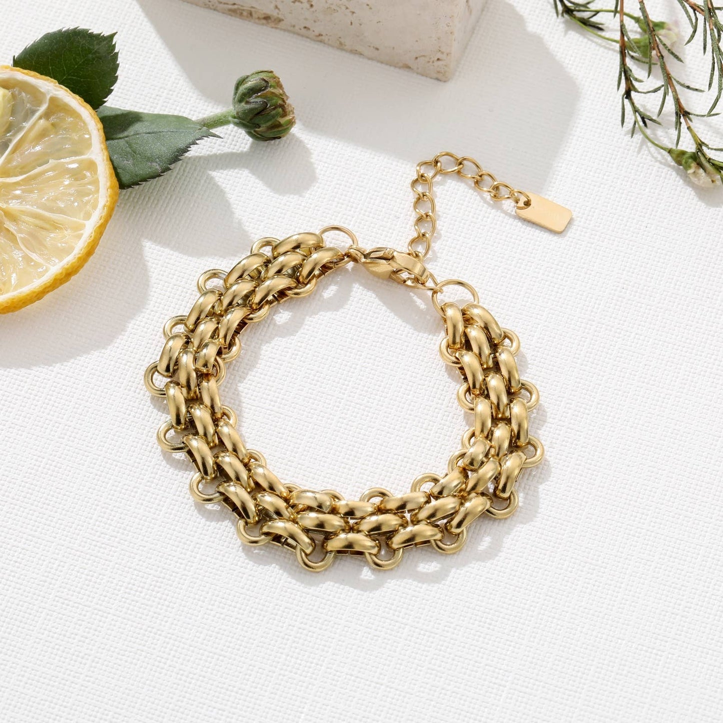 Bracelet - Blandine: Gold / Tu [1]