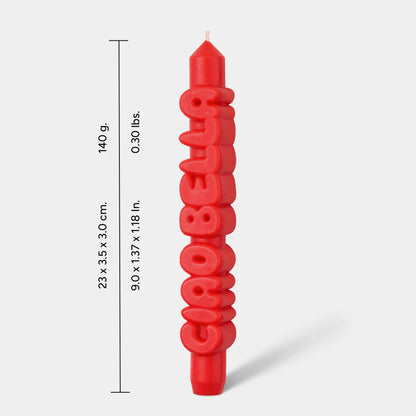 Bougie conique CIAO BELLA - Fait main - Bougies coniques 3D: Lilas