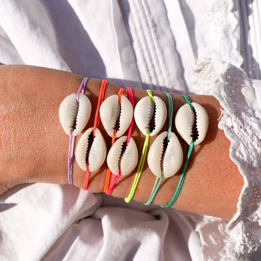 Bracelet Coquillage: Lilas / Femme