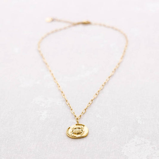Collier en acier avec motif insecte: Dorado