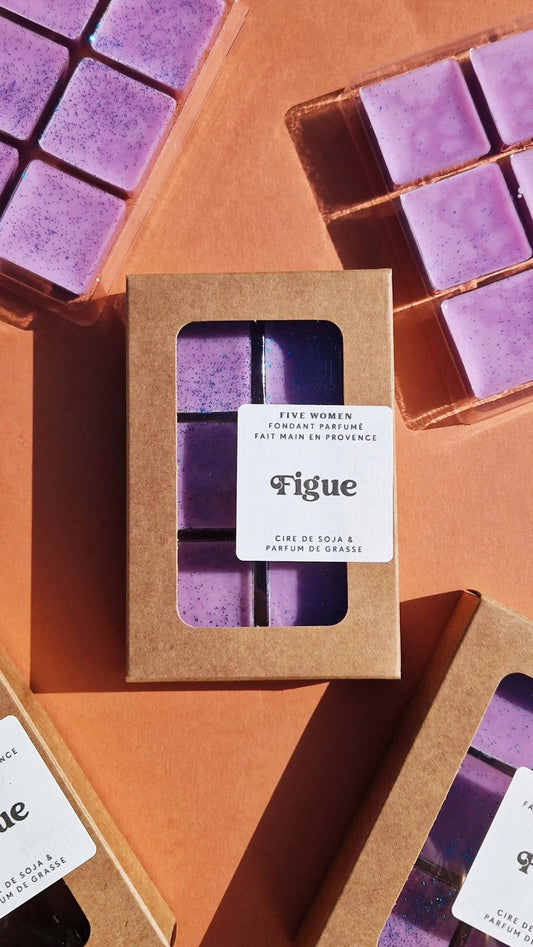 Fondants de cire parfumée Figue