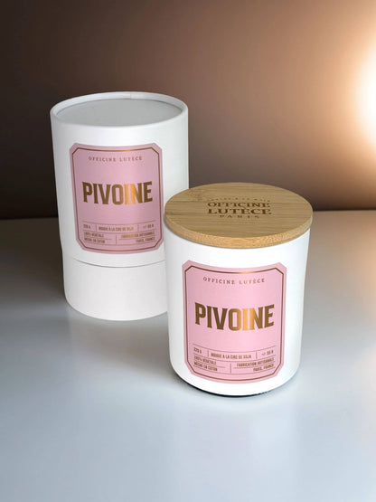 Pivoine - Bougie parfumée