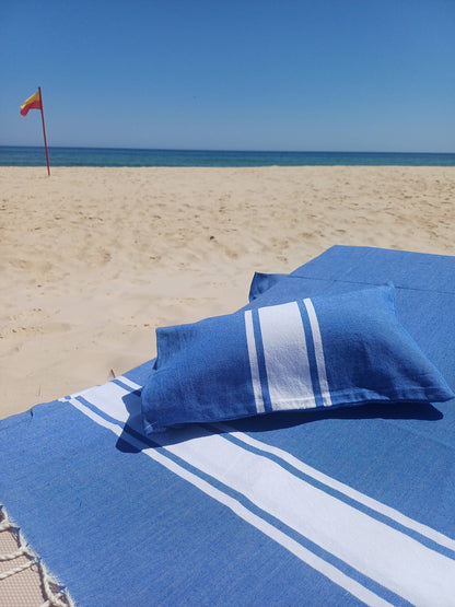 Coussin de plage gonflable Auténtica Beige 100% coton