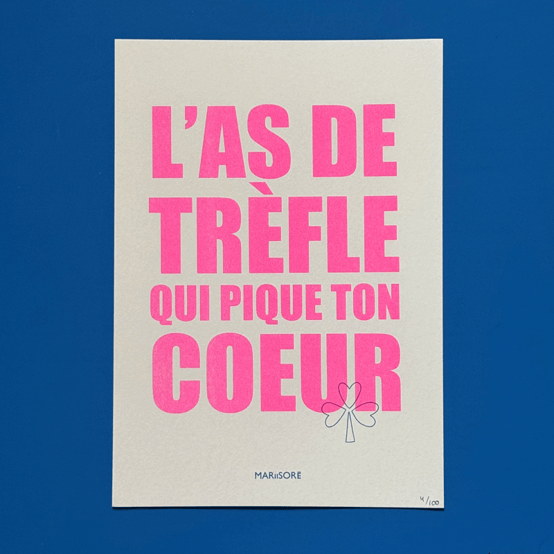 Risographie L'AS DE TRÈFLE